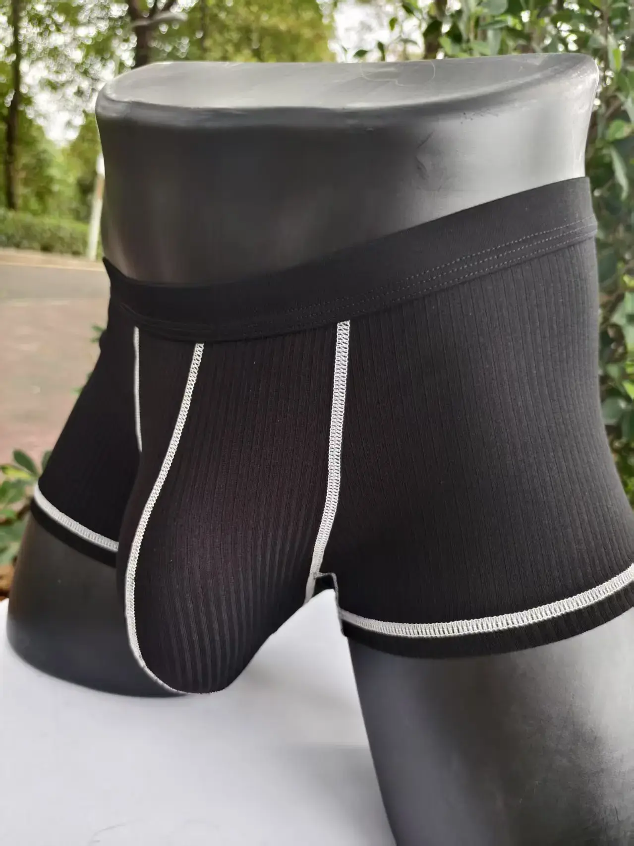 Herren-Boxershorts mit hoher Elastizität, große Taschen, atmungsaktiv, schnell trocknend, für Sport und Fitnessstudio, lässig, modisch, lockere Passform, Sommershorts — image 3