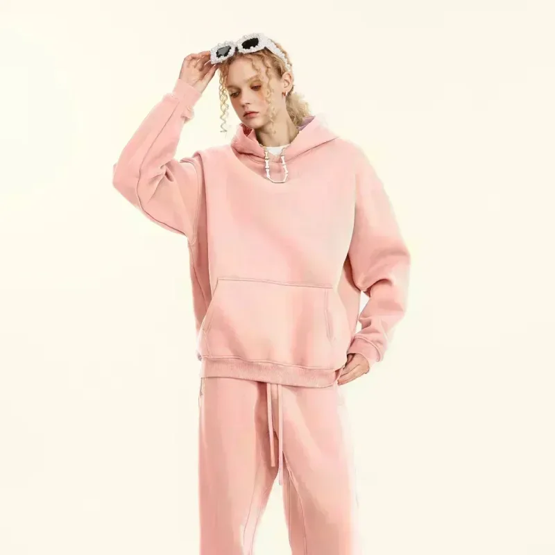 Baju Kemeja Fleece Bergaya dan Serbaguna Lelaki Nipis dan Hangat Poket Tiga Dimensi Bercetak Fit sweatshirt hoodie bape — image 6