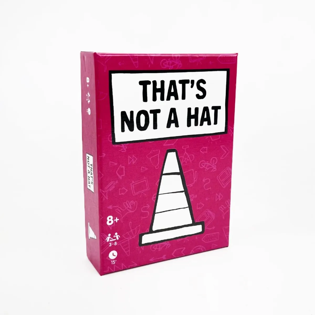 That's Not a Hat 1-3 Jeu de société, jeu de société, jeu de bluff et de cartes mémoire pour 3 à 8 joueurs, 110 cartes illustrées et livret de règles