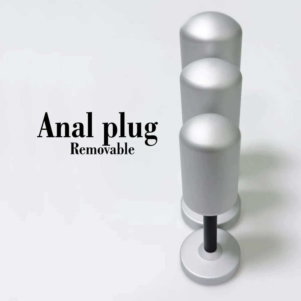 Yerçekimi Fiş Anüs için Anal Plug Butt Plug Çıkarılabilir Çapa Tabanı Kalça Tasarım Yetişkin Seks Oyuncakları Cinsel Sağlık — image 5