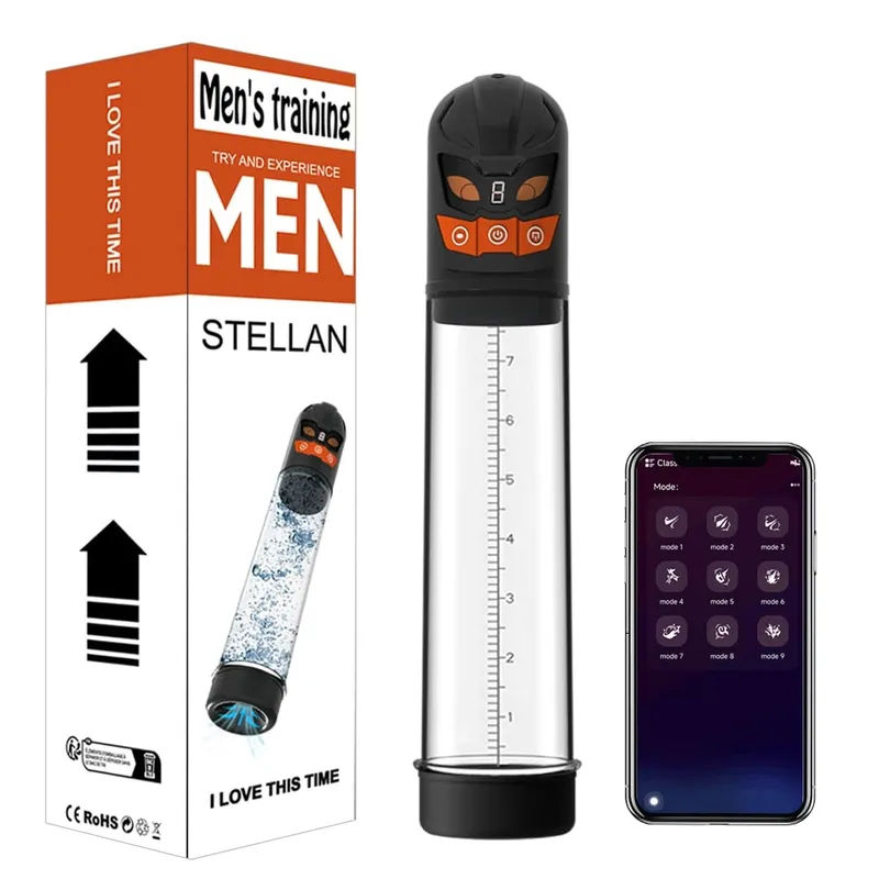 อัตโนมัติอวัยวะเพศชายปั๊มน้ำอวัยวะเพศชายปั๊มMasturbatorอวัยวะเพศชายExtender Dick EnlargerสำหรับPenis Trainerเพศของเล่นสำหรับผู้ชาย — image 7