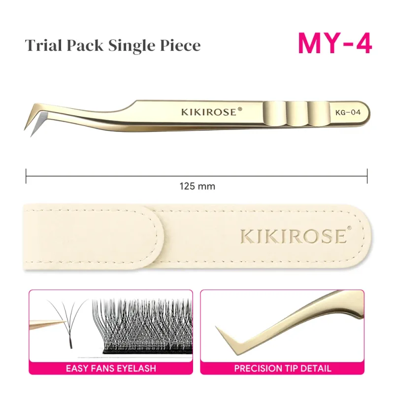 Applicateur de cils de précision, pincettes pour extensions de cils, cluster de faux-cils, outil de maquillage de Salon en acier inoxydable — image 11
