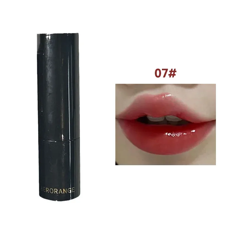 Lipstick Red Brown Lipstick Waterproof Moisturizing Mirror Lipstick Lip Gloss Natural Long-Lasting Makeup Valentine's Day Gift — image 13