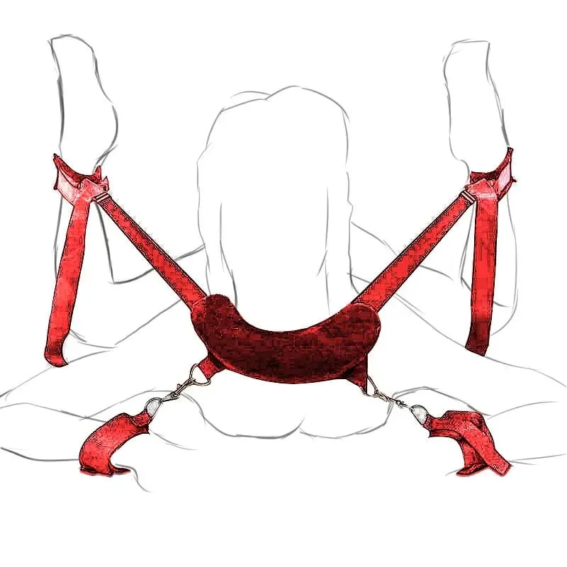 Bdsm Bondage Set Restraint Adult Game No Vibrator Handcuff Neck Collar Wrist Mouth Gag Strap Fetish Sex Toys For Woman Couples — image 8