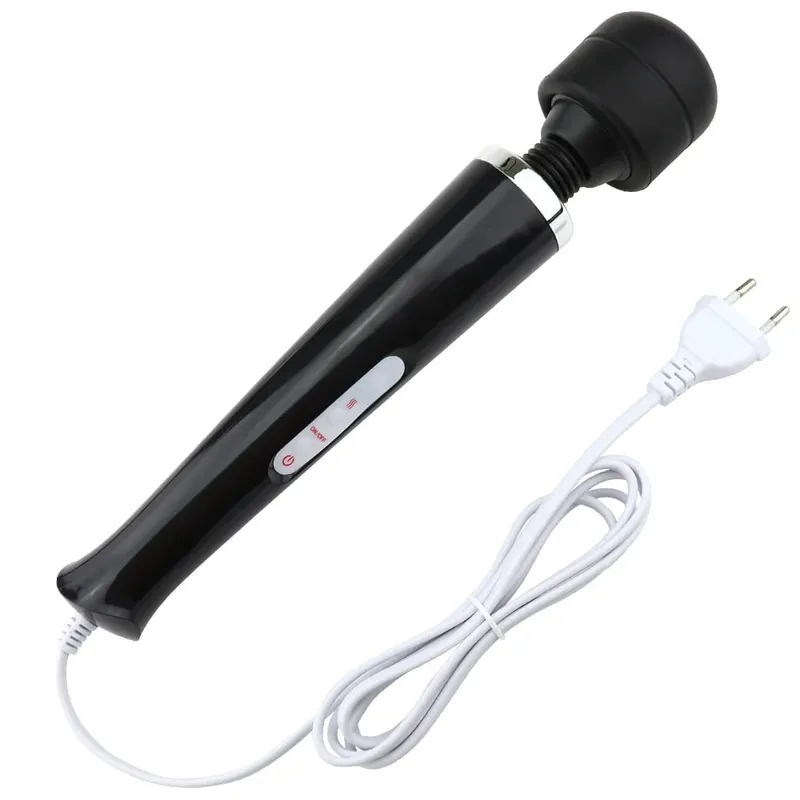 เครื่องสั่นที่มีประสิทธิภาพ Body Massager 10 Speed Ultra ขนาดใหญ่ AV Stick G-spot Dildo Clitoral Stimulator ผลิตภัณฑ์เพศ Sex Toy สำหรับผู้หญิง — image 9