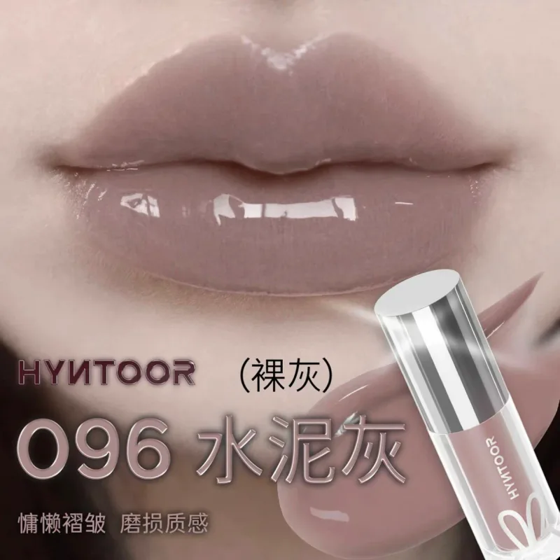 Hyntoor Black Lipgloss Glitter Gothic Gincu Set Dwi Warna Perak Matte Berkhasiat Dark Satin Metalic Kesan Berasap Harian — image 15