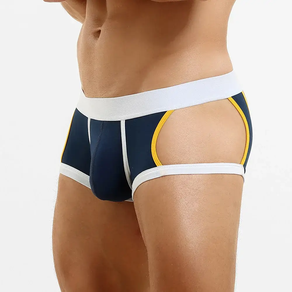 Slip plat taille basse en forme de U pour hommes, sous-vêtements tendance, Design léger, vêtements intérieurs confortables pour hommes — image 17