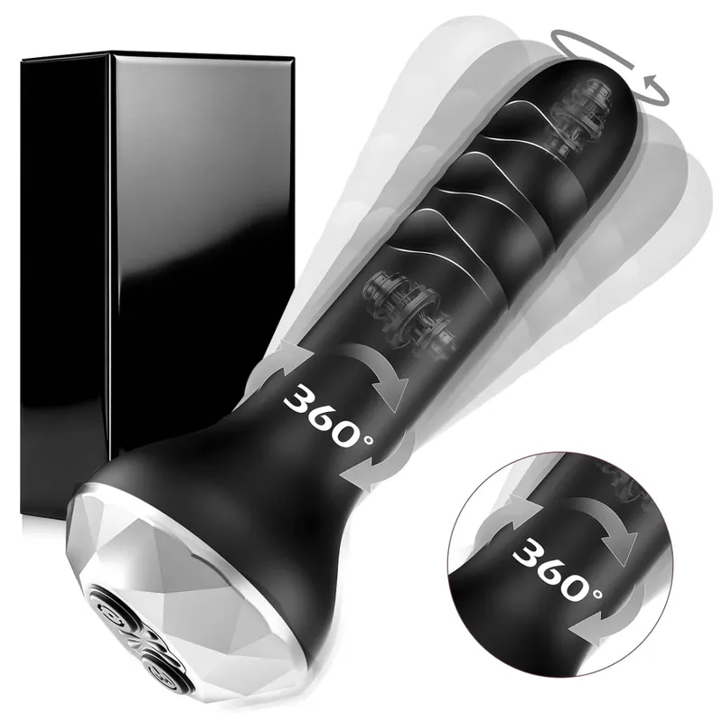 Anale roterende vibrator mannelijke prostaatstimulator vibrerende buttplug anale dildo buttplug volwassenen speeltjes voor vrouwen mannen homo