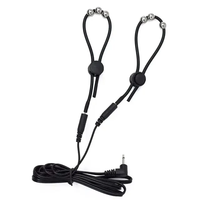 Anneau de pénis à choc électrique, électrostimulation du pénis, anneaux de Massage, jouets à thème médical pour hommes, accessoires de produits sexuels pour adultes — image 9