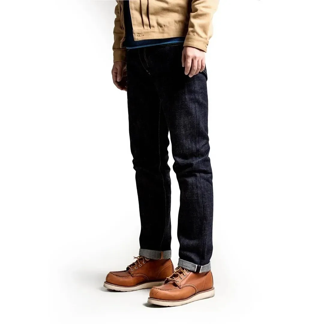 Red Tornado 17oz SD-107 Slim Cut Jeans Selvdege Denim Men's Pants Straight Leg — image 5