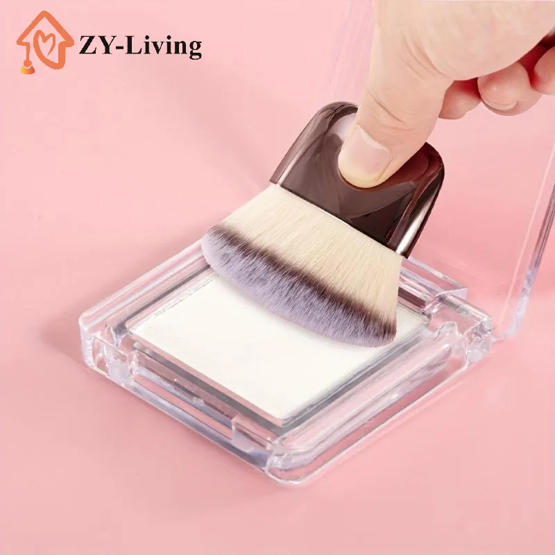 1 pezzo di pennello per fondotinta per trucco, per fard, per cipria, pennello Kabuki, per cosmetici multifunzione, pennelli per trucco, prodotti di bellezza — image 3