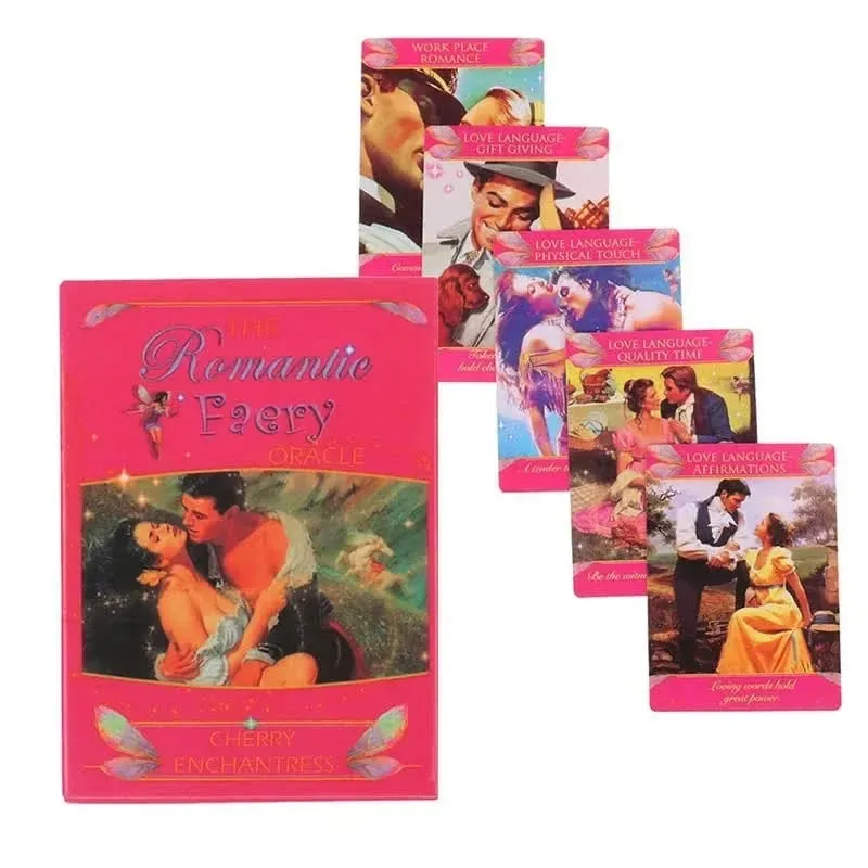 Dek Ramalan Kad Oracle Faery Romantik Versi Bahasa Inggeris Papan Tarot Bermain Permainan Untuk Parti
