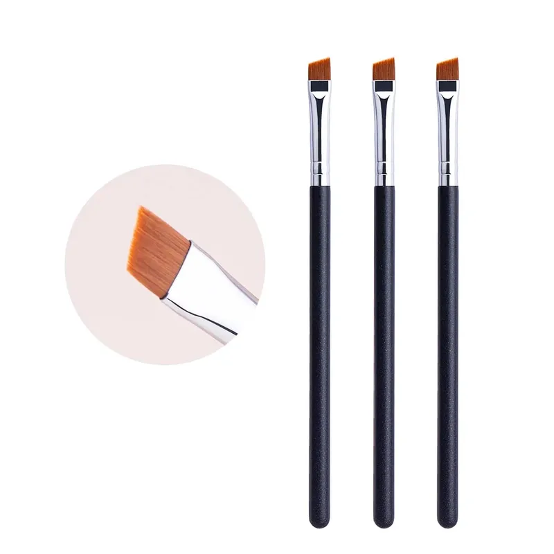 Oblate The Line Brush Ultra-thin Lip Line Eyebrow Concealer Brushes Detail Concealer Makeup Tool Lip Brow Contour The Line Brush — image 19
