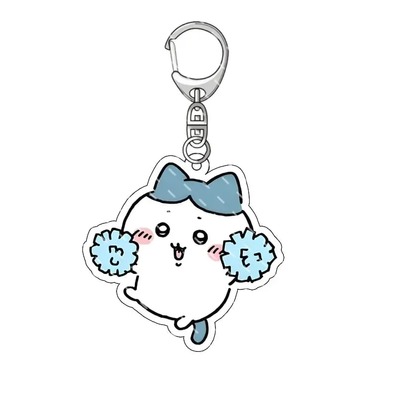 jiyi Pendant Anime Comic Acrylic Peripheral Keychain Hachiware Usagi Cute Pendant Bag Hanging Dekorasyon na Dekorasyon — image 7