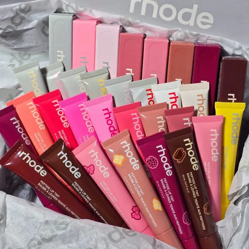 ยี่ห้อ Lips Gloss ลิปกลอส Plump Moisturizing Lip Glaze Essence Gel น้ำมัน Long Lasting Nourishing ลิปสติก Care ผลิตภัณฑ์แต่งหน้า — image 4