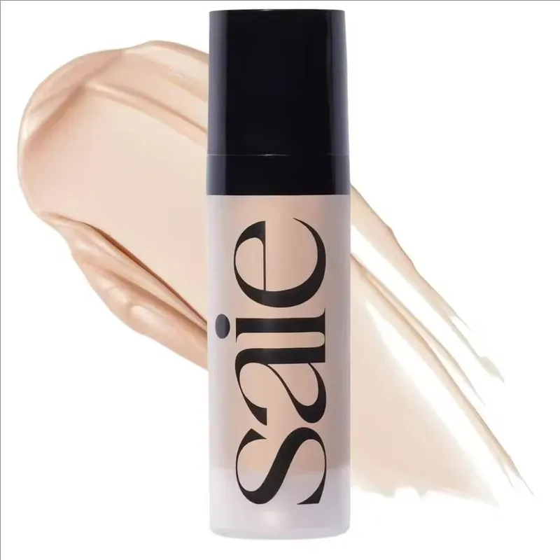 Saie Hydrating Blendable Dewy Liquid Blush Mat Svampehoved Blusher Naturlig Holdbar Brighten Facial Contour Blush Tint Makeup