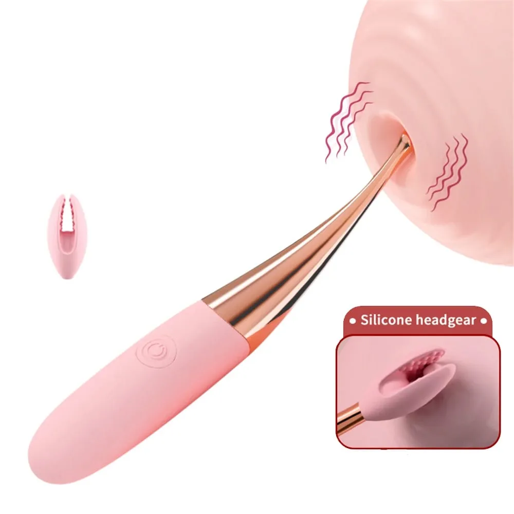G Spot Vibrator Kuat Frekuensi Tinggi Vibrator Jilat Kelentit Perangsang Puting Melancap Masturbator Urut Mainan Seks untuk Wanita Dewasa — image 6