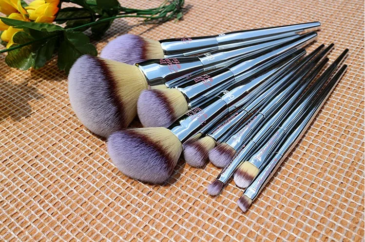Pinceaux de maquillage professionnels, poudre de teint, coudé, essentiel, correcteur, ombre à paupières, taches, Gel, liner, sourcils, 1 pièce — image 2