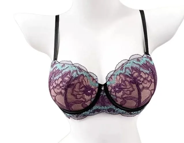 Soutien-gorge minimiseur violet, grande taille, dentelle douce, sans fil, Anti-affaissement, grand buste, aspect plus petit, respirant, offre spéciale, M-XL — image 10