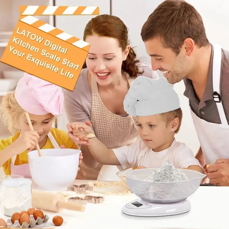 Balance numérique Portable 5kg/1g 1kg/0.1g, balances électroniques LED, mesure postale des aliments, poids de cuisine, balances électroniques LED — image 6