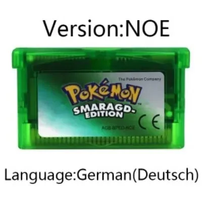 GBA 비디오 게임 카트리지 콘솔 카드 포켓몬 에메랄드 루비 FireRed LeafGreen 사파이어 GBA/NDS용 다국어 — image 26