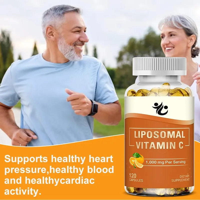 Liposomal Vitamin C 1000mg Kapsul-Menyokong Pengeluaran Kolagen Pertahanan Imun Kulit Keserian Kognitif & Peredaran Darah — image 4