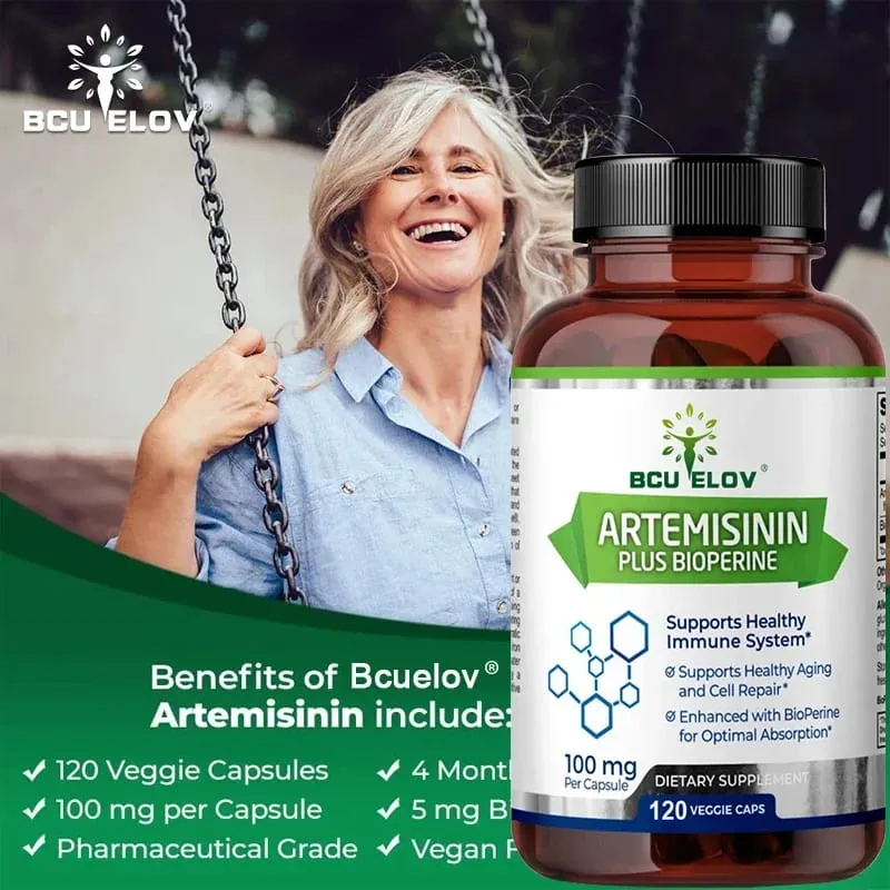 Artemisinin capsules - anti-inflammatory and immune regulation cell repair and immune enhancement cardiovascular health — image 2