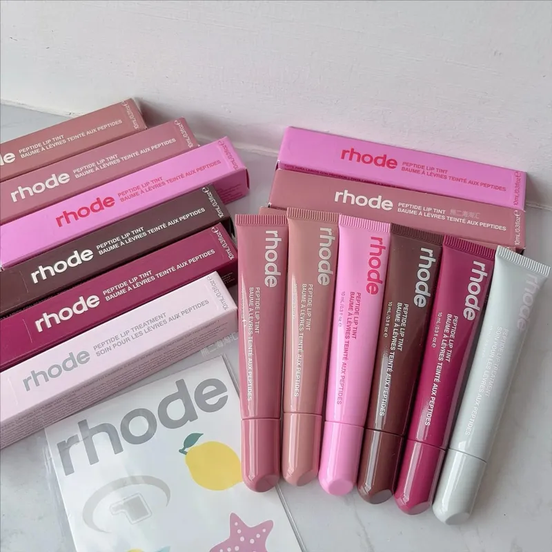 ยี่ห้อ Lips Gloss ลิปกลอส Plump Moisturizing Lip Glaze Essence Gel น้ำมัน Long Lasting Nourishing ลิปสติก Care ผลิตภัณฑ์แต่งหน้า — image 5
