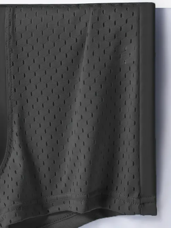 8 Pack Mesh Men's Underwear with Ice Silk Breathable and Comfortable, Fashionable and Sexy Men's Flat Corner Shorts Men Boxer — image 5