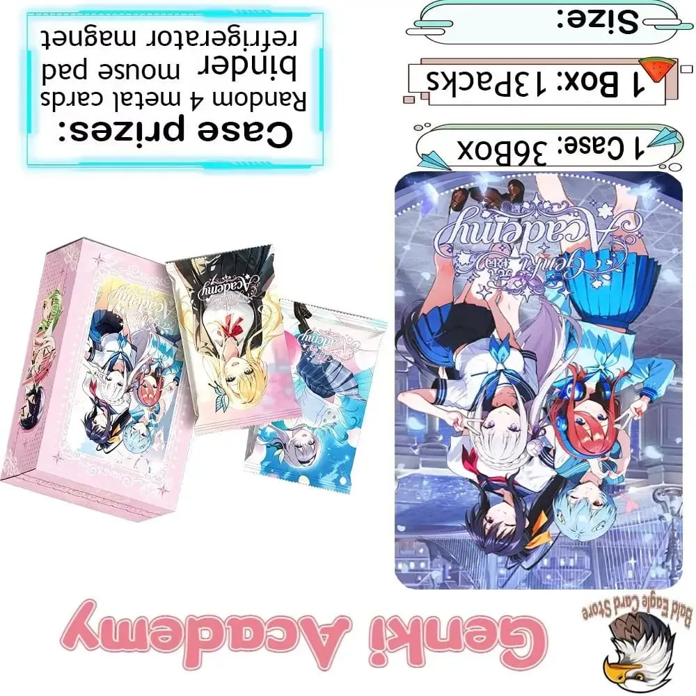 Vom Werk autorisierter Direktvertriebsshop im Großhandel Genki Parade Vol.5 „Genki Academy“ Waifu Anime Girl Sammelkarten zum Sammeln — image 1