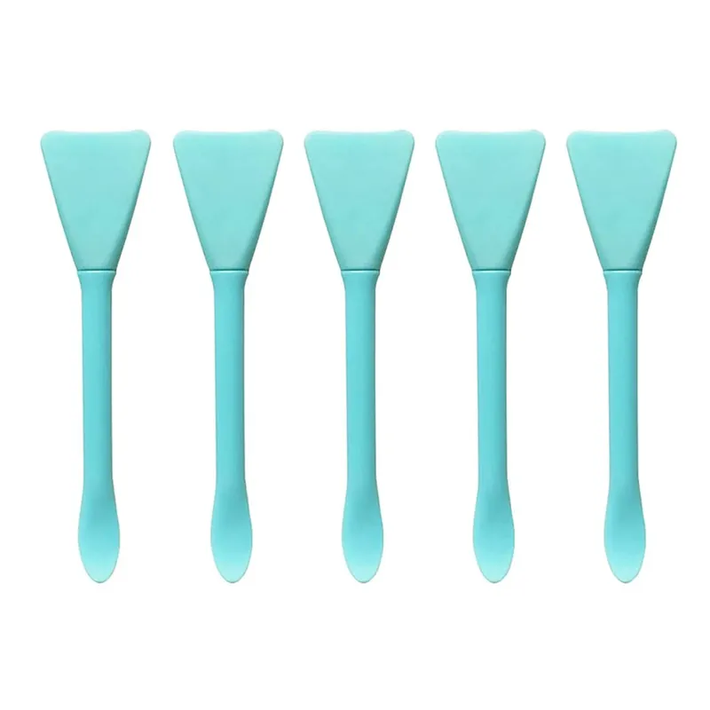 5pcs Silicone Face Mask Brushes Makeup Spatula Applicator Skincare Spatula Lotion Face Cream Applicator Spa Makeup Tools — image 9