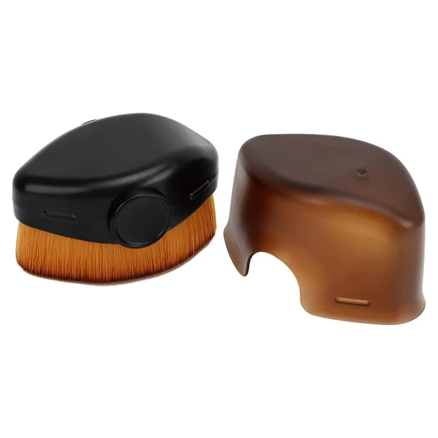 Mehrzweck-Gesichtspinsel mit Etui, Foundation, Rouge, Puderpinsel für flüssige Cremes, reisefreundliches Make-up-Werkzeug — image 5