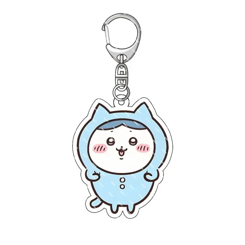 jiyi Pendant Anime Comic Acrylic Peripheral Keychain Hachiware Usagi Cute Pendant Bag Hanging Dekorasyon na Dekorasyon — image 3
