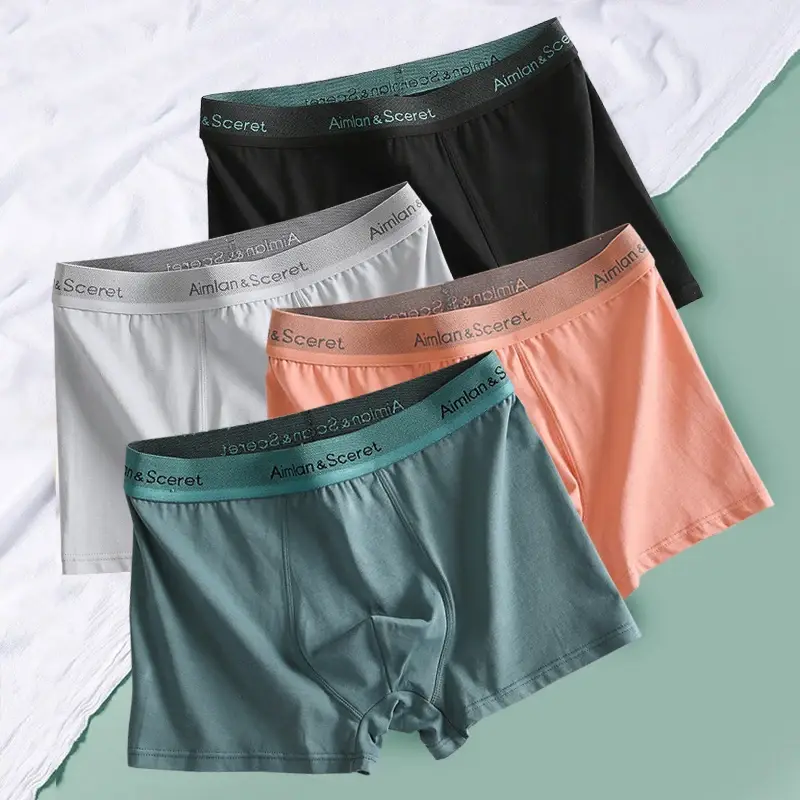 12Pcs Men's underwear Boxer Brief Plus size Cotton Panties Breathable Soft 40-130KG — image 6