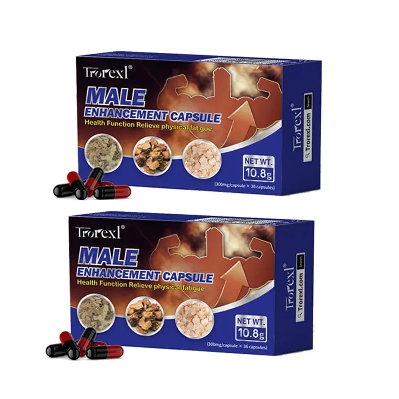 Epimedium Herbal Extracts Supplements Male Max Performer Capsules Ginseng for Adult Stamina & Endurance Maintain Firmness — image 8