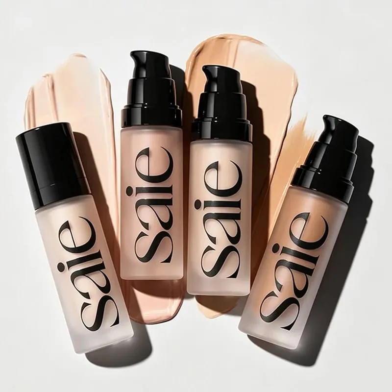 แฟชั่นSaie High Glossเนื้อยาวนานMoistและEasy To Push Away Liquid Blusher Facial Contourครีมผลิตภัณฑ์แต่งหน้า — image 5
