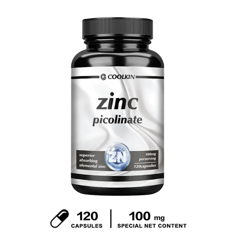 Capsule di zinco picolinato - Aumenta il supporto immunitario, il sonno e l'energia