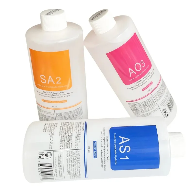 Hydra Aqua Peel Facial Serum Solution Fugtgivende essens For Hydro Dermabrasion Hudpleje Ansigt Deep Clean AS1 SA2 AO3 — image 7