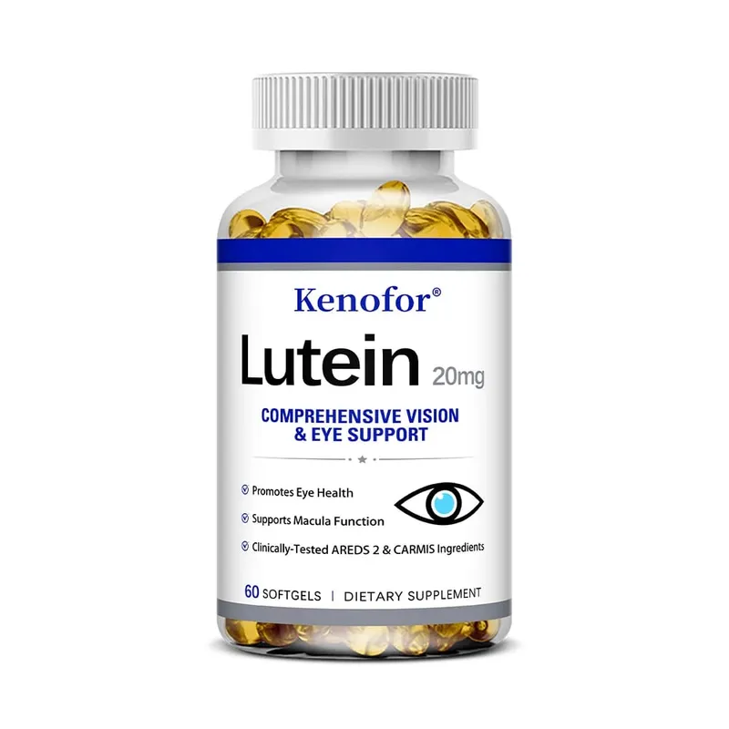 Capsule di luteina - con zeaxantina e vitamina E - Potente antiossidante per la salute degli occhi che migliora la salute della vista - 120 Capsule — image 9