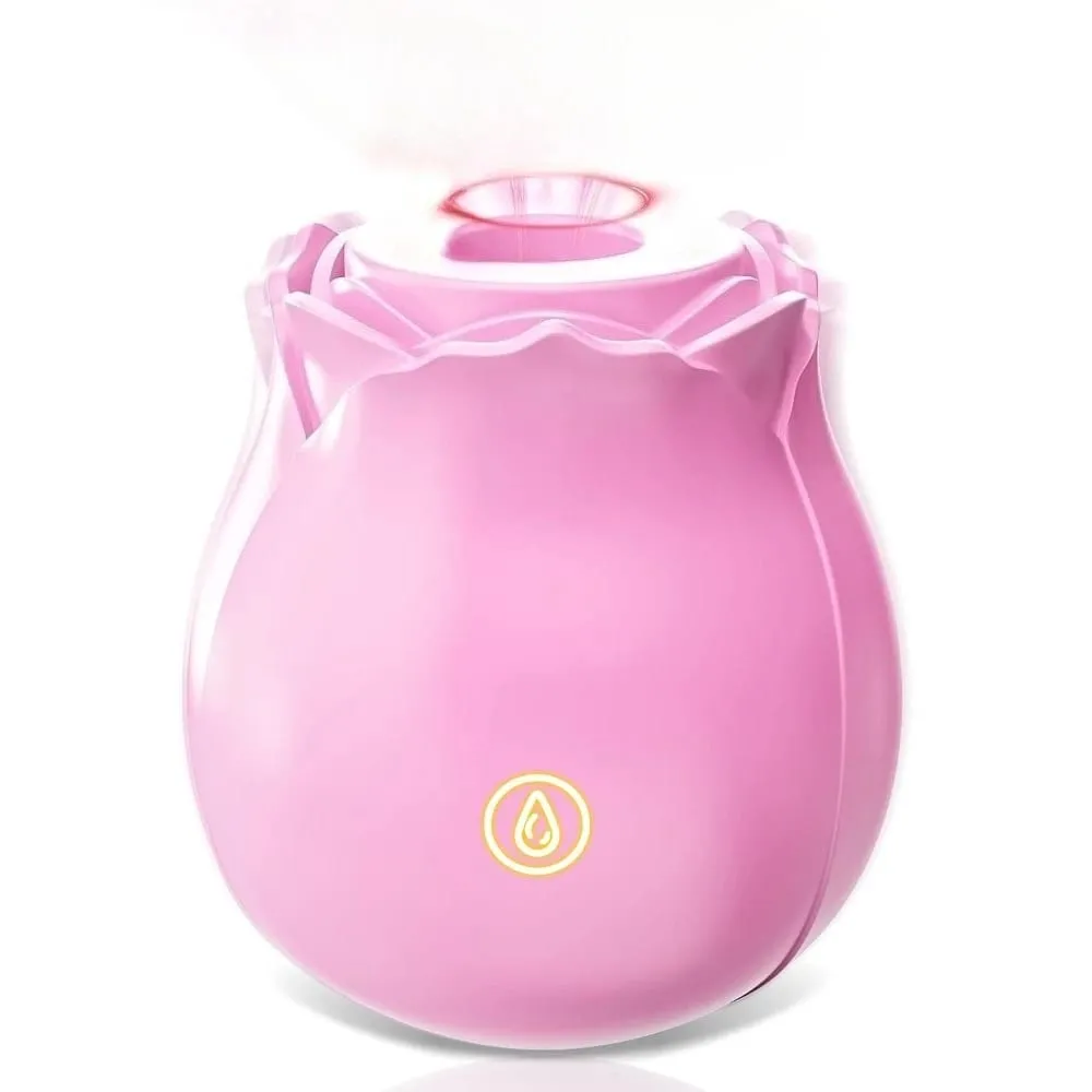 Leistungsstarke Klitoris Saugen Dildo Vibrator Weibliche Rose Klitoris Nippel Stimulator G-punkt Vagina Massager Erwachsene Sex Spielzeug für Frauen — image 1