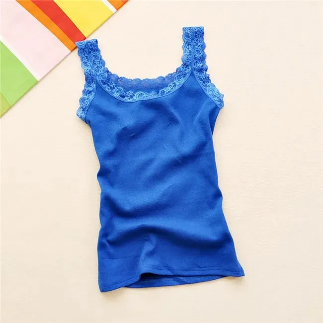 Camisole Lingere Tank Top Lace Strap White Black Sleep Vest Bralette Crop Top Sexy Camis Slim Corset Undershirt Tanks
