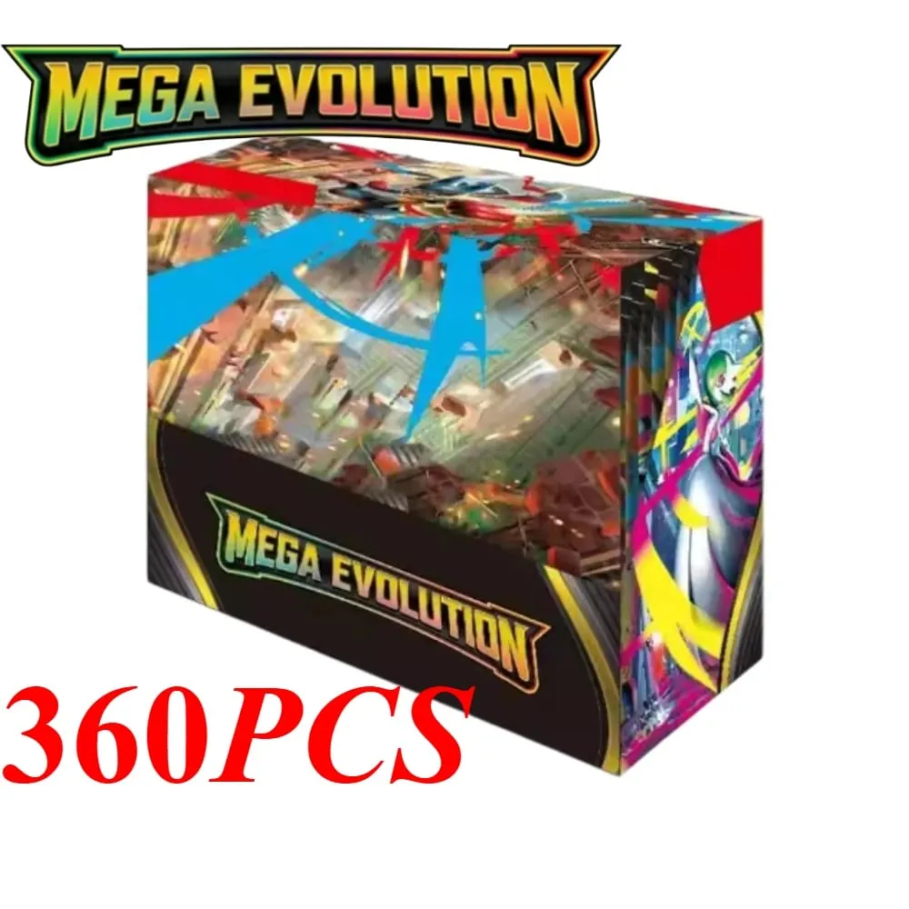 Pokémon TCG Mega Evolución - Pitch Black Booster Display Box Phantasmal Flames Booster Box Colección de juegos de cartas coleccionables Inglés