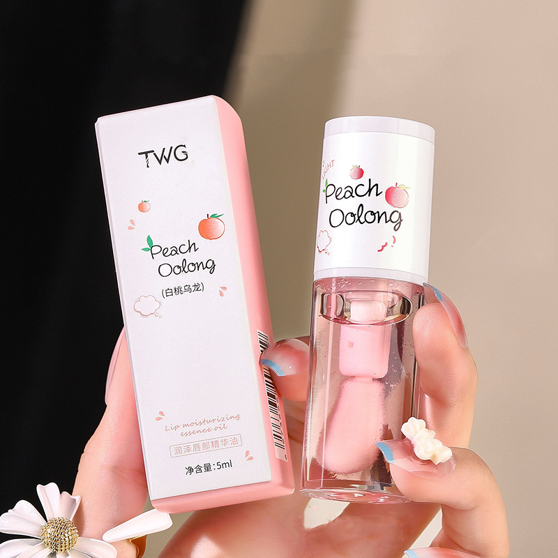 Make Up ความงามเกาหลีเครื่องสำอาง Lip Ink GLOSS Labial LIPS Moisturizer Jelly ลิปสติก Bright Oil Moisturizing Balm Big Lip Brush — image 8