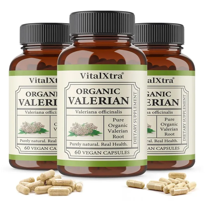 พรีเมี่ยม Valerian Root Capsules 450 มก. การนอนหลับและผ่อนคลายตามธรรมชาติช่วยลดความเครียดมังสวิรัติ Non-GMO สำหรับผู้ชายและผู้หญิง — image 11