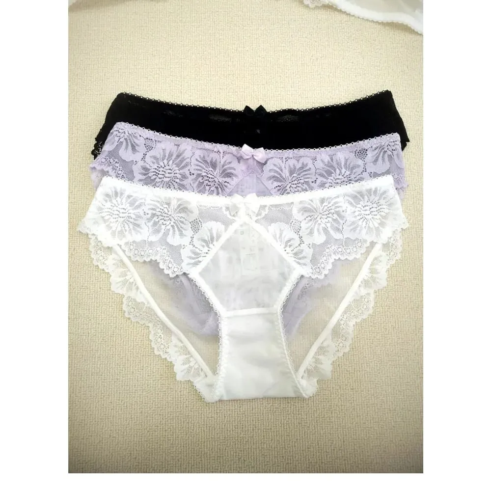 Conjunto de sutiã de renda fina de verão para mulheres push up reunir controle de gordura lateral anti flacidez sexy lingerie macia kit — image 4