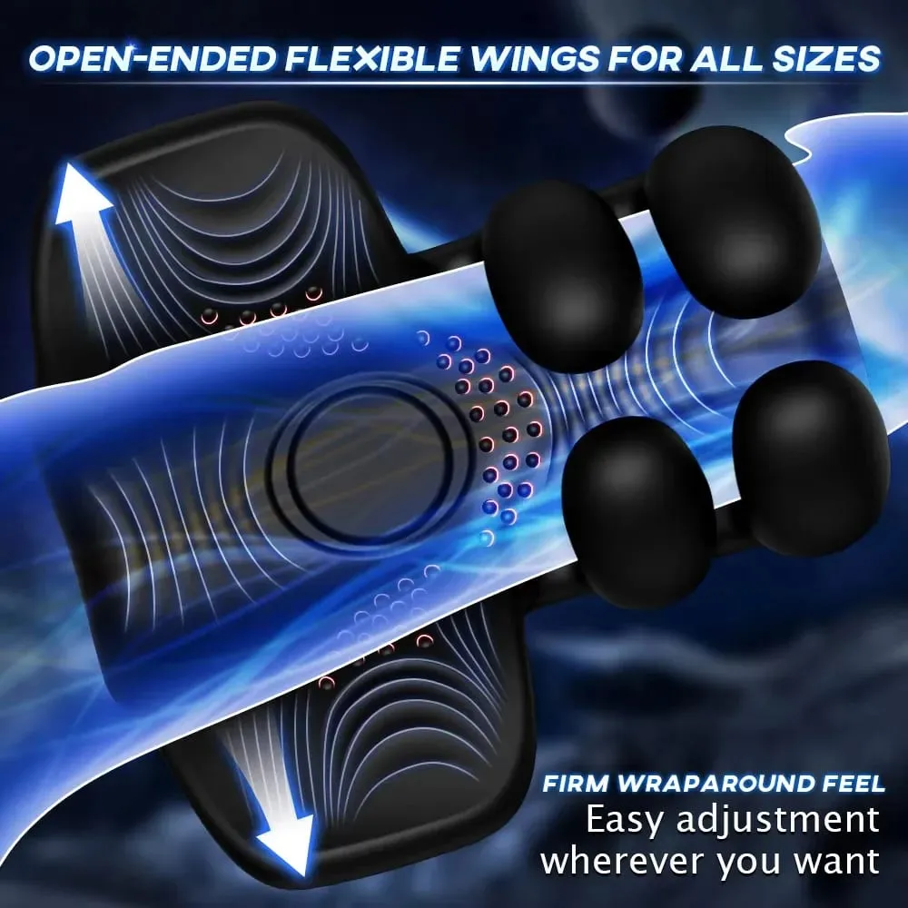 Masseur de gland masculin, vibrateur de Stimulation d'entraînement de pénis pour retarder l'éjaculation, jouets sexuels pour adultes pour hommes — image 4
