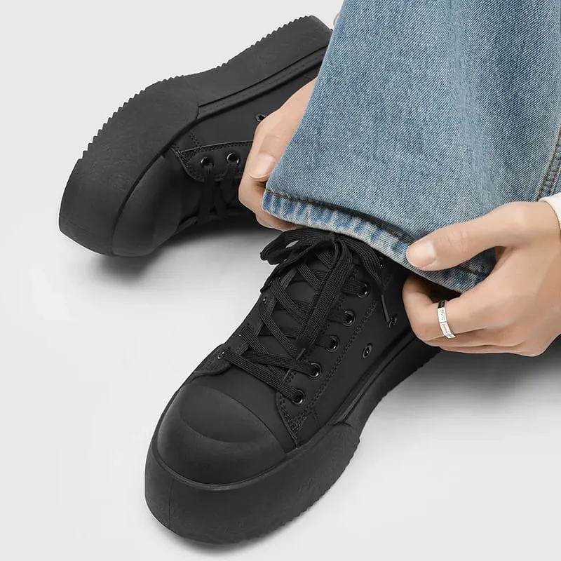 Năm 2025 Nam Tăng Chiều Cao Cao Đế Giày 8 Cm Tăng Chiều Cao Giày Đường Phố Hàn Quốc Zapatillas Deporte — image 6