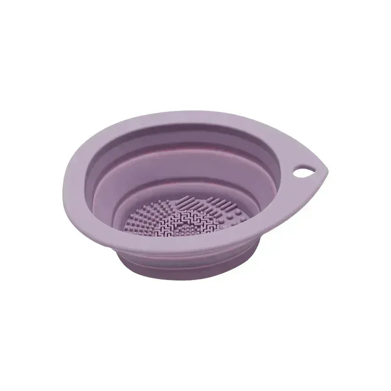 แปรงอายแชโดว์ซักผ้า Soft Mat เครื่องมือความงาม Scrubber BoxSilicone แปรงแต่งหน้าแปรงพับแป้งพัฟทำความสะอาดชาม — image 10