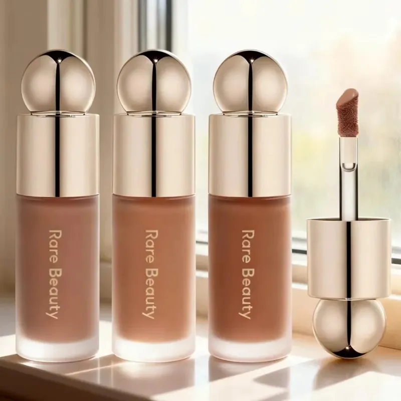 Rare Beauty 3D Face Contour Cecair Bronzer Shade Licin Serlahkan Cermin Tahan Lama Bayang Hidung Semulajadi Kalis Air Mencerahkan Mekap — image 4