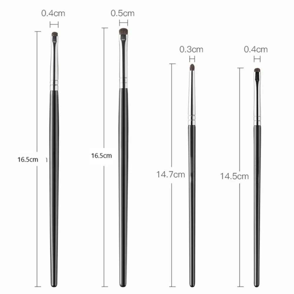Weiche, feine Lidschattenpinsel, verschmieren, Eyeliner, Make-up-Pinsel, Augenlid-Textmarker, liegend, Seidenraupe, Make-up-Pinsel, Werkzeuge, Augen-Make-up — image 6